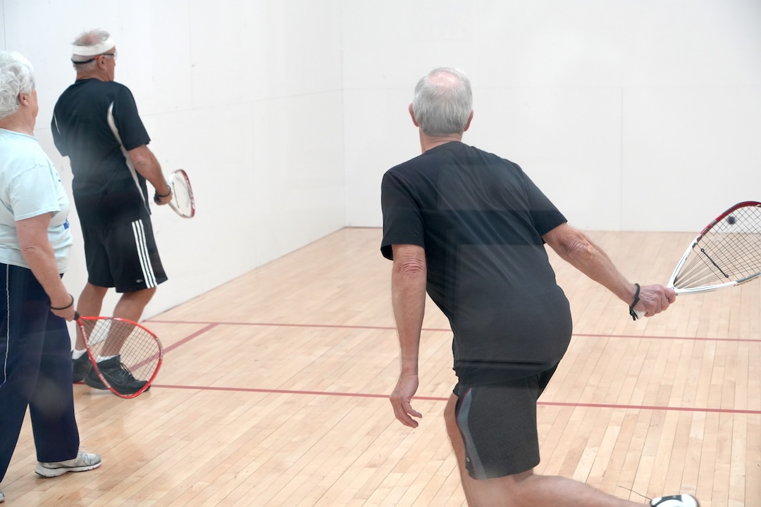racquetball player